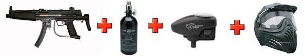 BT Delta Paintball Gun Package