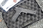 deactivated sig pistol