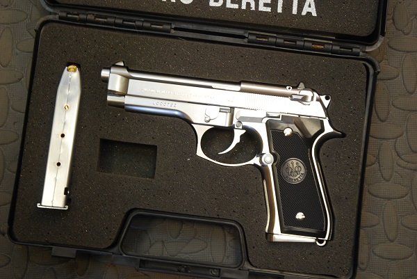 replica plugfire satin beretta